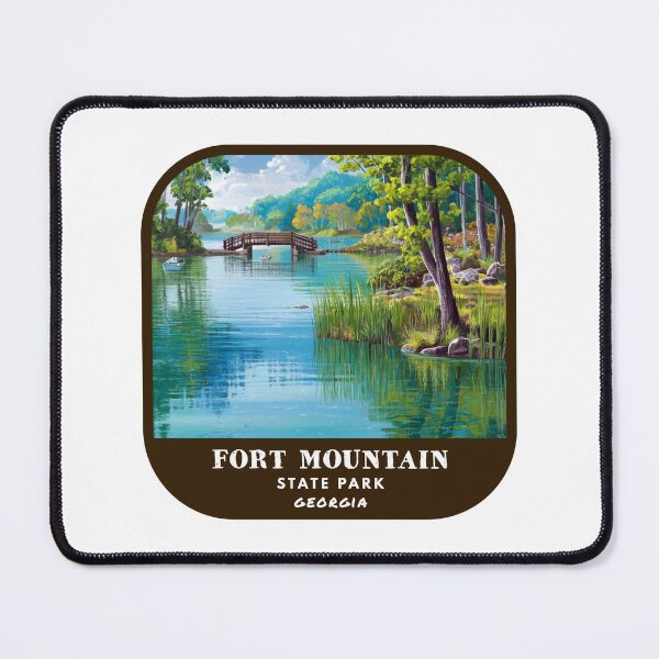 Item preview, Vintage Fort Mountain State Park (Georgia State Park) designed and sold by RabbitK.
