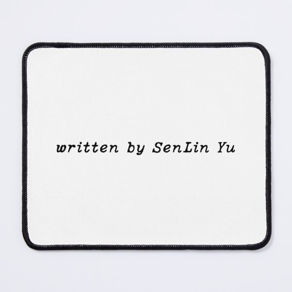 Item preview, Written by SenLin Yu designed and sold by sketchedby rach.