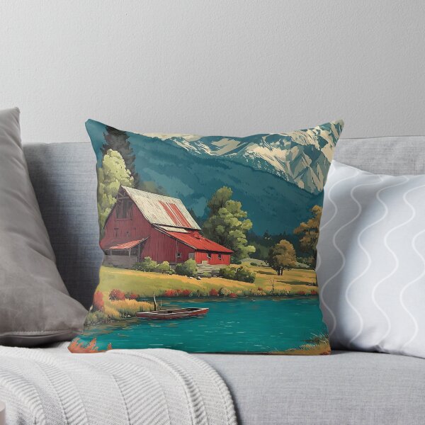 Item preview, Kalispell Montana Vintage Poster | Flathead Valley Art designed and sold by TuncGK.