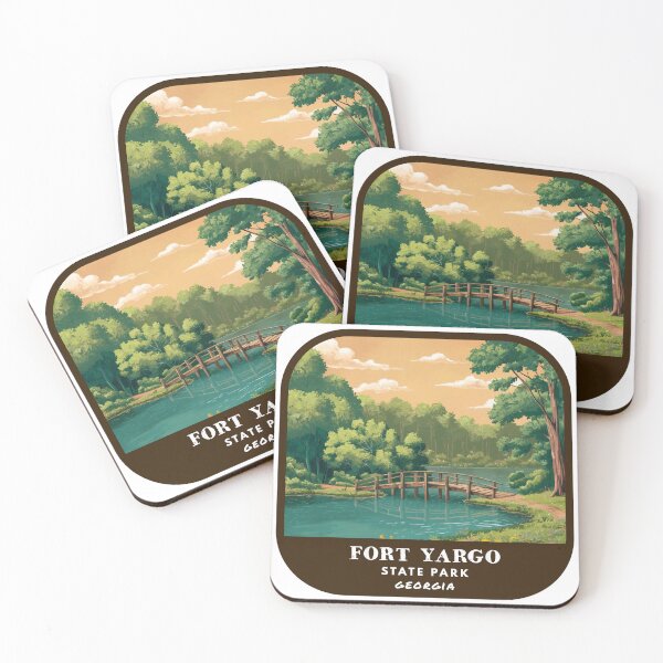 Item preview, Vintage Fort Yargo State Park (Georgia State Park) designed and sold by RabbitK.