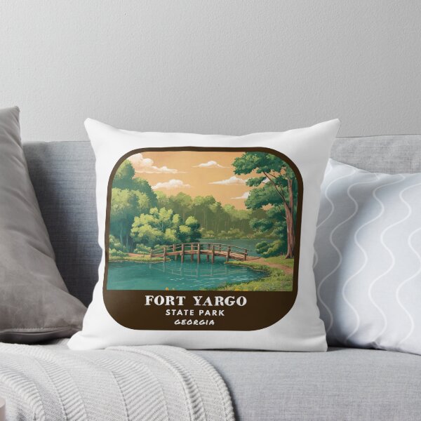 Item preview, Vintage Fort Yargo State Park (Georgia State Park) designed and sold by RabbitK.