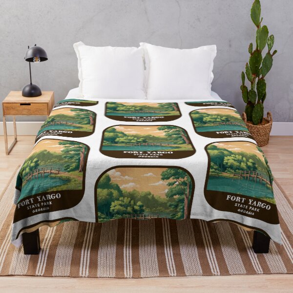 Item preview, Vintage Fort Yargo State Park (Georgia State Park) designed and sold by RabbitK.