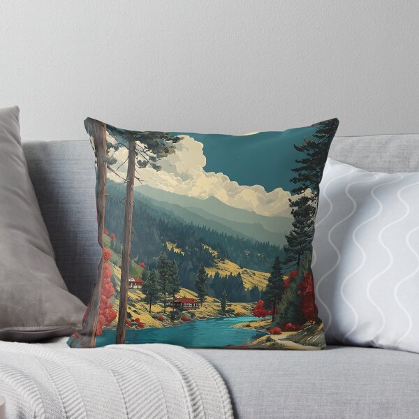 Item preview, Lewistown Montana Vintage Poster | Central Montana Nature designed and sold by TuncGK.
