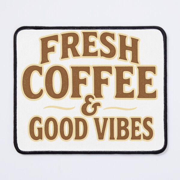 Item preview, Fresh Coffee & Good Vibes - The Style That Inspires Your Day designed and sold by Gerox Designs .