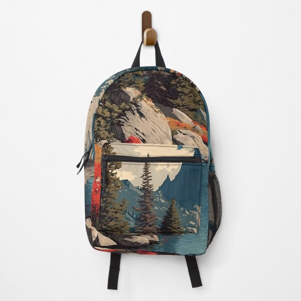Item preview, Red Lodge Montana Vintage Poster | Beartooth Mountains designed and sold by TuncGK.