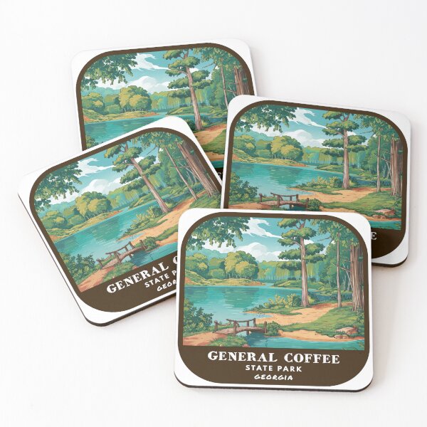 Item preview, Vintage General Coffee State Park (Georgia State Park) designed and sold by RabbitK.