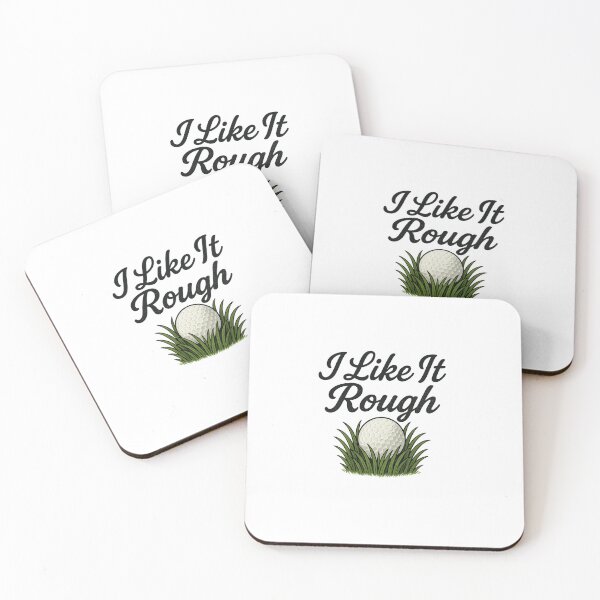 Item preview, I Like It Rough – Funny Golf Art designed and sold by JetFaith Designs.
