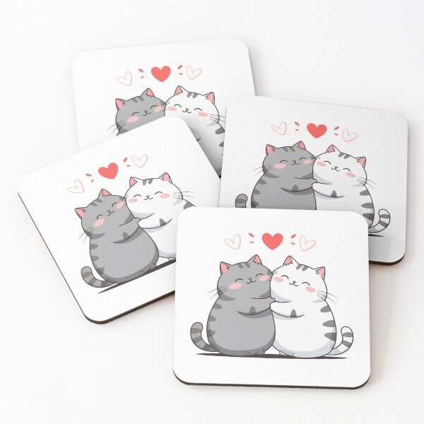 Item preview, Feline Love designed and sold by  Moodmelt Studio .