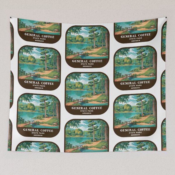 Item preview, Vintage General Coffee State Park (Georgia State Park) designed and sold by RabbitK.