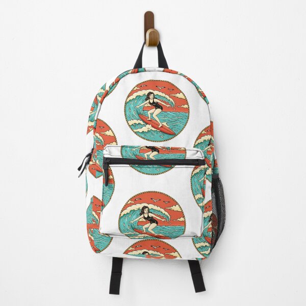 Item preview, Retro surfer girl  designed and sold by P1yu5h.