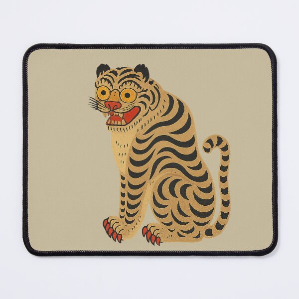 Item preview, Korean Folk Art Style Tiger | Minhwa Style Derpy from KPOP Demon Hunters designed and sold by NanalogDigital.