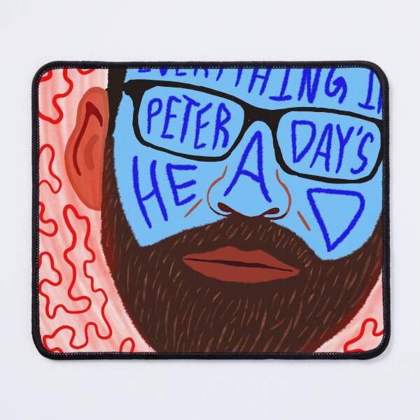 Item preview, Everything in Peter Day's Head (horizontal poster) designed and sold by peterdayslay.