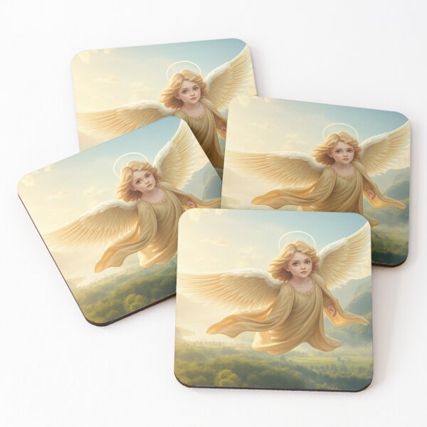 Item preview, Celestial Embrace – Guardian Angel Artwork designed and sold by Heavenly Resonance.