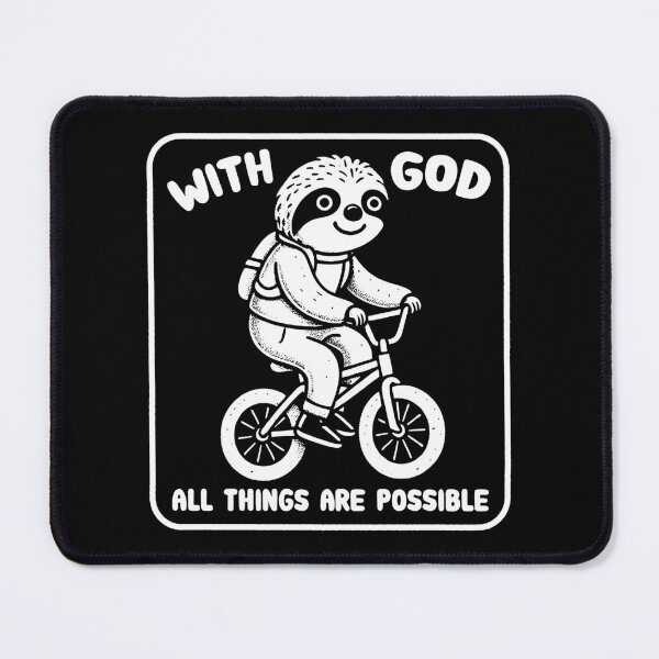 Item preview, Matthew 19:26 With God All Things Are Possible designed and sold by plushism.