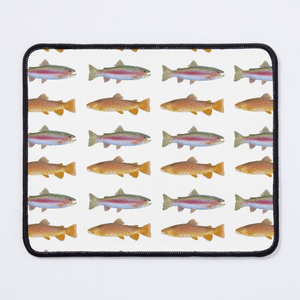 Item preview, Brown trout and Rainbow trout Pattern designed and sold by RebbyJDesign.