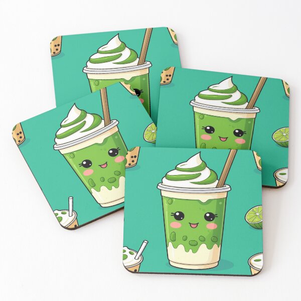 Artikelvorschau, Süßer Kawaii Match Milchtee entworfen und verkauft von RedHearts76.
