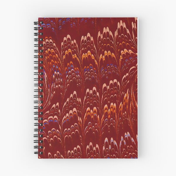 Item preview, Vintage Marbled Decorative Paper: Traditional Bookbinding Endpaper Design designed and sold by PinUpPizzazz.