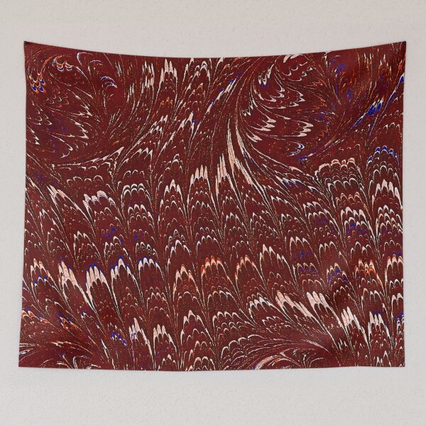 Item preview, Vintage Marbled Decorative Paper: Traditional Bookbinding Endpaper Design designed and sold by PinUpPizzazz.