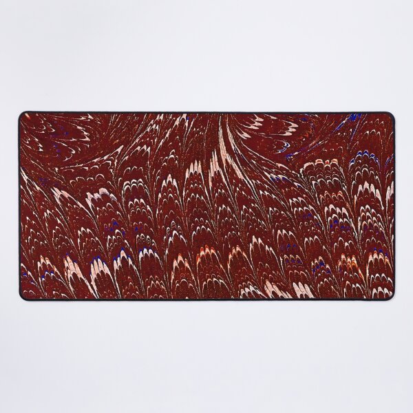 Item preview, Vintage Marbled Decorative Paper: Traditional Bookbinding Endpaper Design designed and sold by PinUpPizzazz.