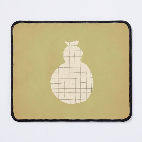 Item preview, Checkered vase silhouette on pale green paper designed and sold by WhalesWay.