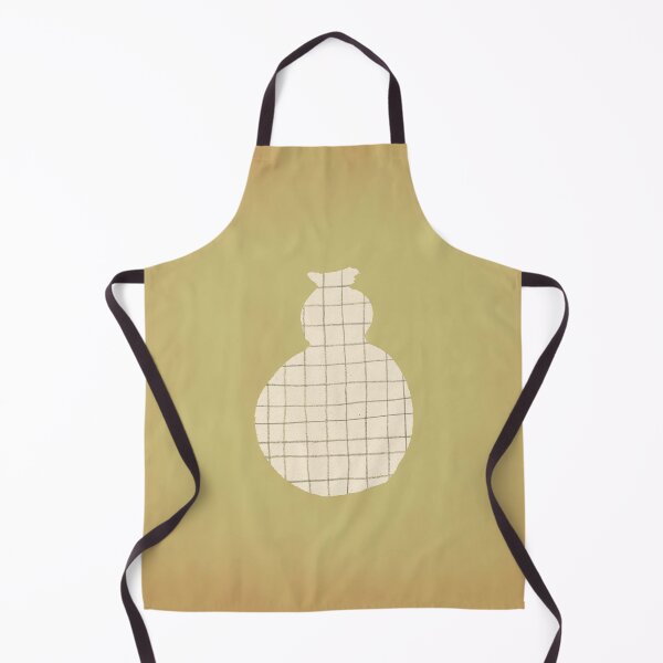 Item preview, Checkered vase silhouette on pale green paper designed and sold by WhalesWay.