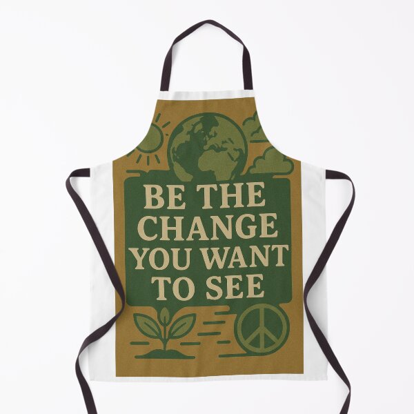 Item preview, BE THE CHANGE YOU WANT TO SEE designed and sold by Abby's Cribbles.