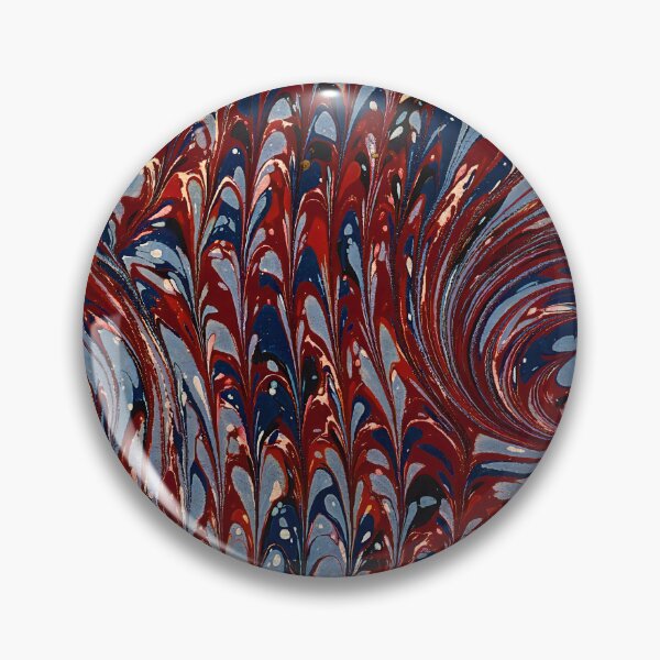 Item preview, Vintage Marbled Decorative Paper: Traditional Bookbinding Endpaper Design designed and sold by PinUpPizzazz.