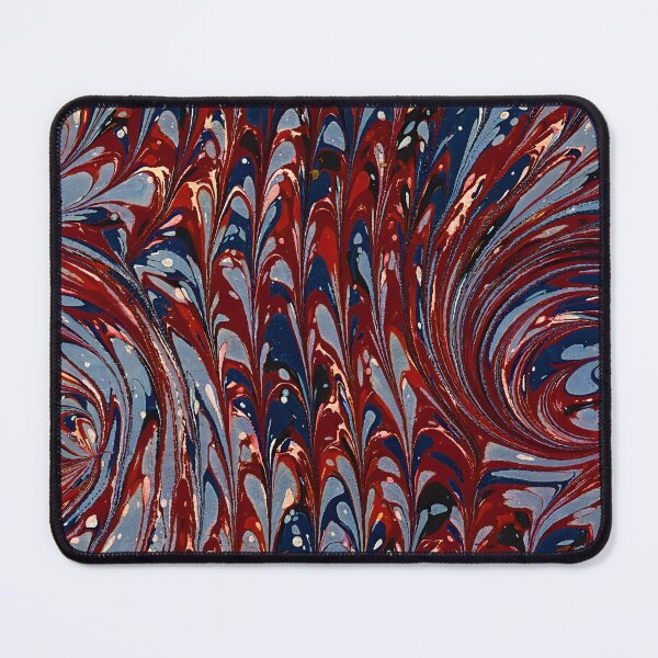 Item preview, Vintage Marbled Decorative Paper: Traditional Bookbinding Endpaper Design designed and sold by PinUpPizzazz.