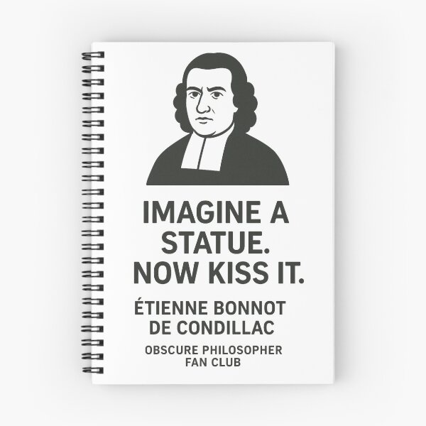Item preview, Obscure Philosopher Fan Club: Étienne Bonnot De Condillac designed and sold by Grand Illusions.