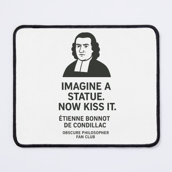 Item preview, Obscure Philosopher Fan Club: Étienne Bonnot De Condillac designed and sold by Grand Illusions.