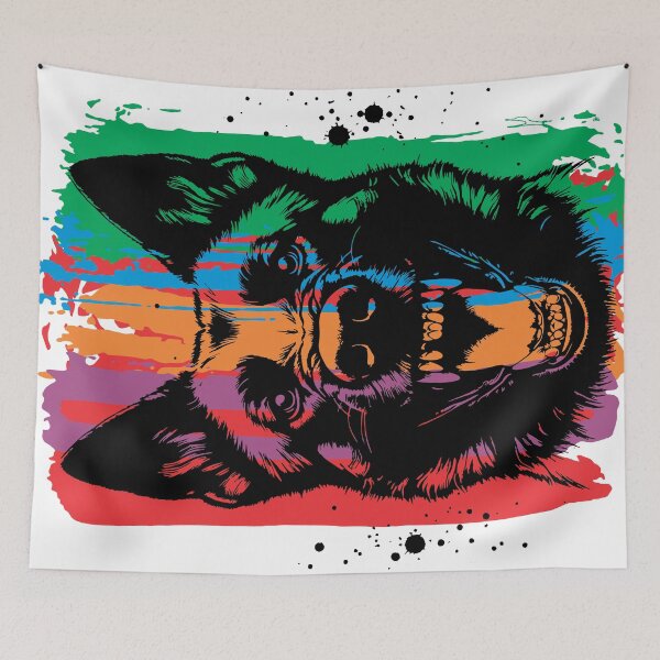 Item preview, Guard Dog - Graffiti - Grunge - Crossword Puzzle designed and sold by Vector-Artist.