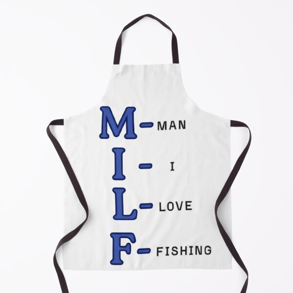 Item preview, MILF – Man I Love Fishing Funny Meme T-Shirt designed and sold by Pure Nonsense.