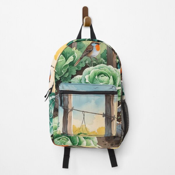 Item preview, Morning Chorus – Birds Among the Vegetable Patch designed and sold by Deezyned.