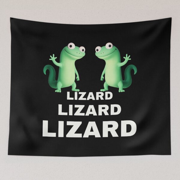 Item preview, Weirdcore Animal - Lizard Lizard Lizard Meme designed and sold by covuyed.