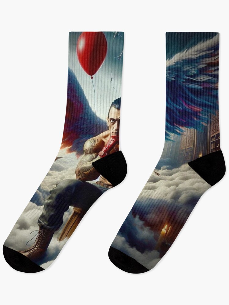 Thumbnail 1 of 5, Socks, Cosmic Angel designed and sold by SirDanielFirst.