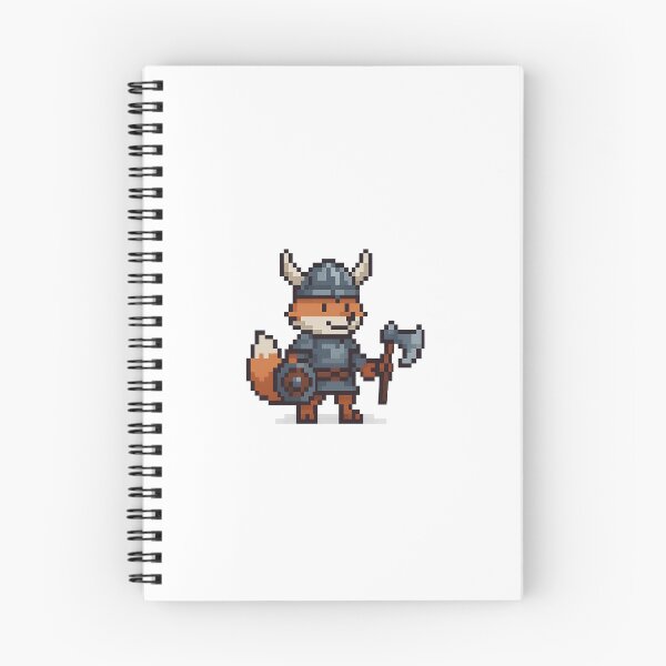 Item preview, Pixel Art Viking Fox – Retro 8-Bit Warrior designed and sold by Marcelware.