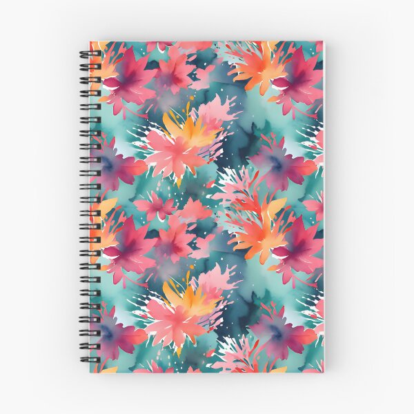 Item preview, Vibrant Floral Watercolor Seamless Pattern designed and sold by FestivityFinds.