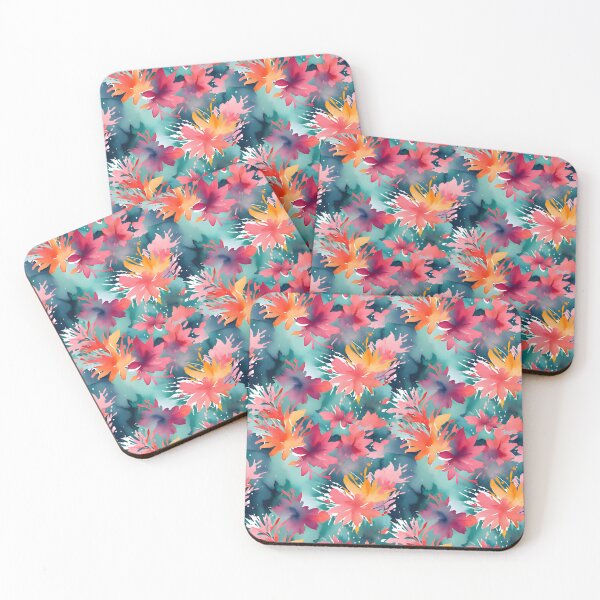 Item preview, Vibrant Floral Watercolor Seamless Pattern designed and sold by FestivityFinds.