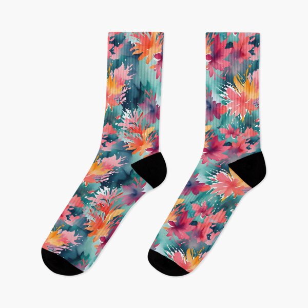 Item preview, Vibrant Floral Watercolor Seamless Pattern designed and sold by FestivityFinds.