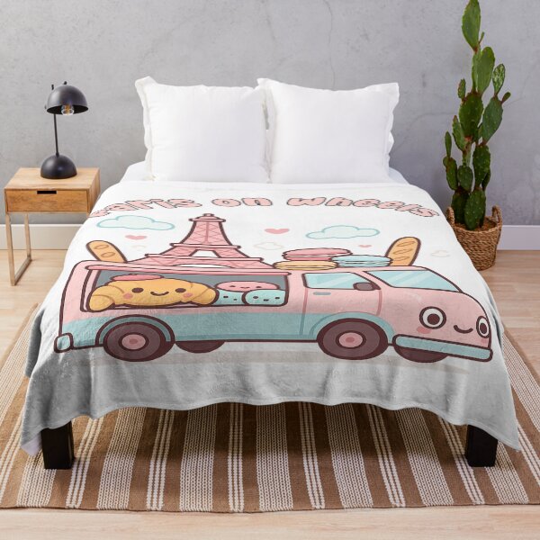 Item preview, Paris Croissant Kawaii Food Truck designed and sold by Globalcitytees.