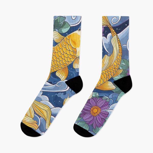 Item preview, Serene Koi Pond – Colorful Japanese Fish and Water Lilies Artwork designed and sold by Josinta.