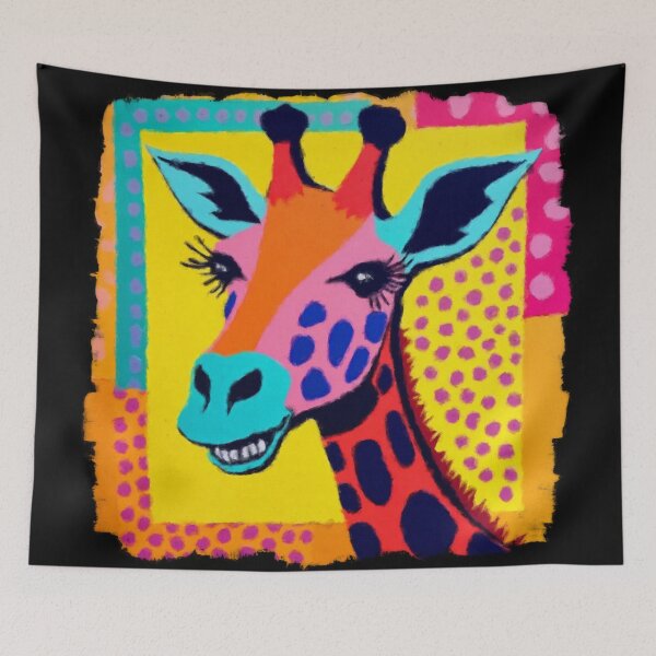 Item preview, Pop Art Giraffe designed and sold by Cato99.