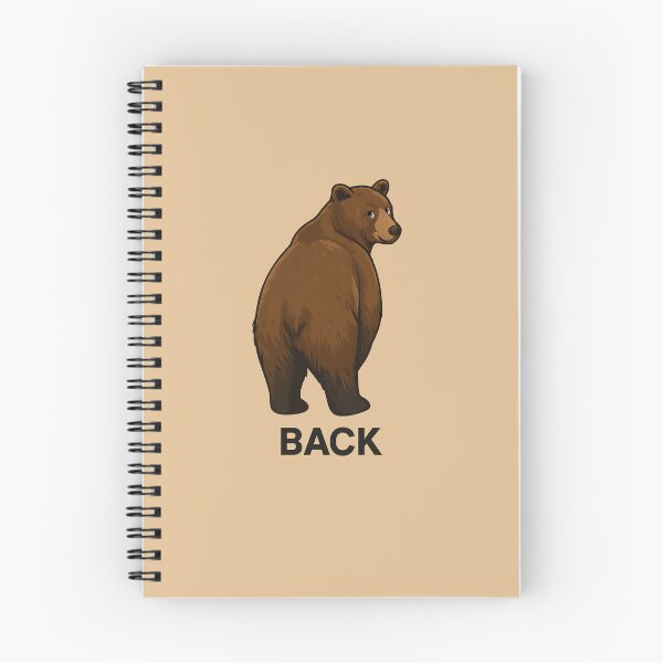 Item preview, Bear Back - Brown Bear designed and sold by Animal Magnetism.