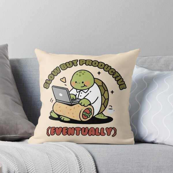 Item preview, Turtle - Slow but Productive (Eventually) designed and sold by staceyayesa.