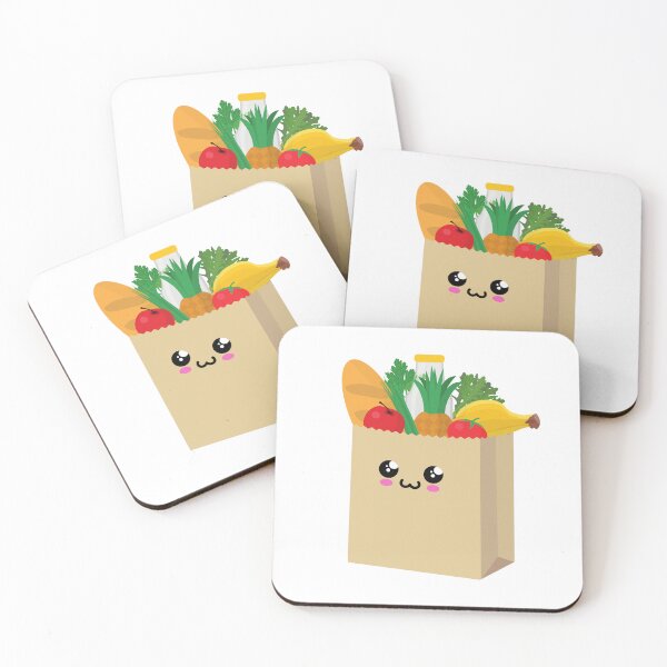Item preview, kawaii groceries  designed and sold by FawnsStickers.