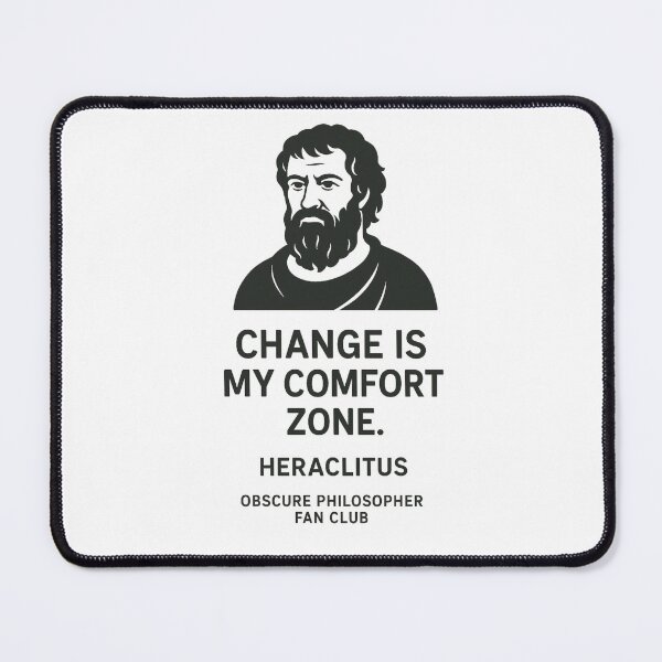Item preview, Obscure Philosopher Fan Club: Heraclitus designed and sold by Grand Illusions.