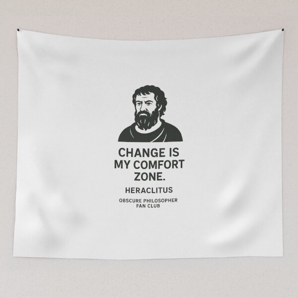 Item preview, Obscure Philosopher Fan Club: Heraclitus designed and sold by Grand Illusions.