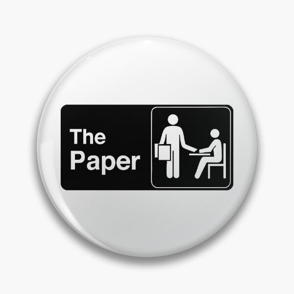 Item preview, The Paper | "The Office" Inspired Logo Design | Peacock designed and sold by GoldenYearsCo.
