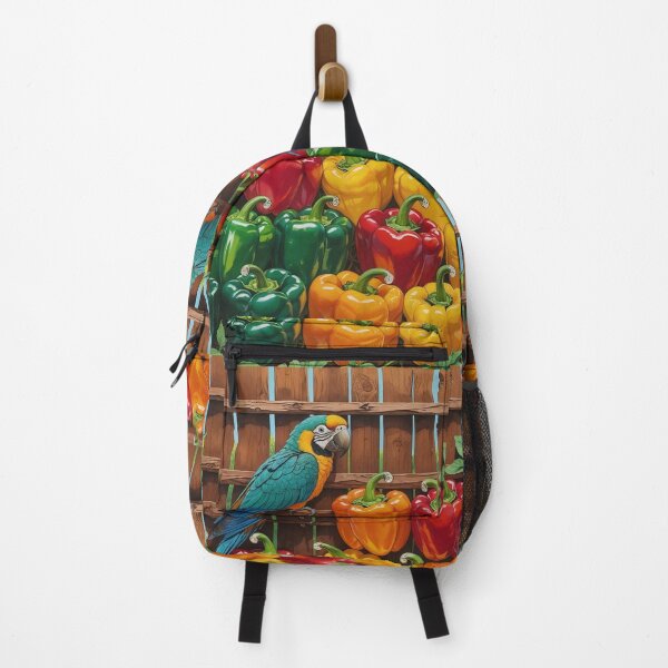 Item preview, Pepper Patch – Parrot in the Garden designed and sold by Deezyned.
