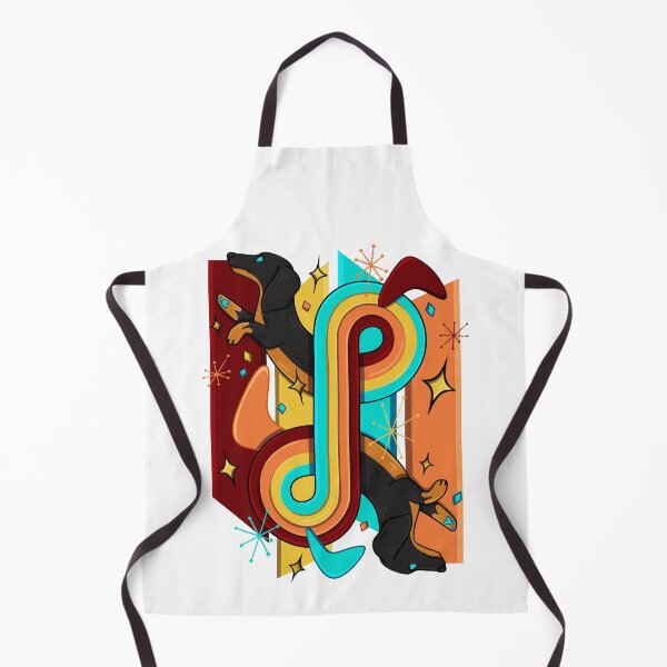 Item preview, Atomic Age Mid-century Modern Inspired Dachshund Design designed and sold by mcrow-creations.